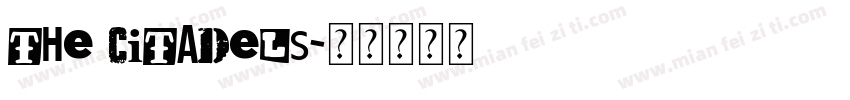 The Citadels字体转换